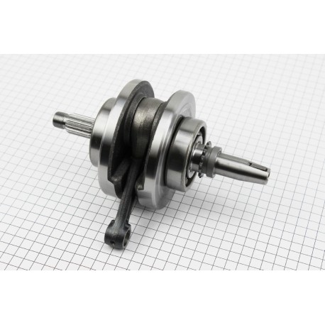 Колінвал+підшипники+шестерня CB-125/150cc Viper