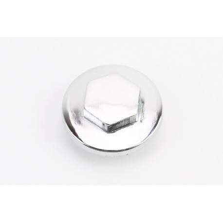 Кришка головки циліндра де клапан СВ (різьба 35мм), хром Китай