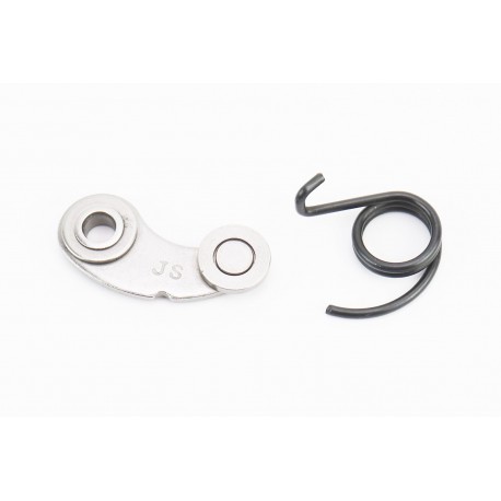 Ролик-фіксатор КПП на пластині+пружина Китай (321317)