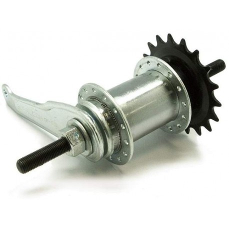 Втулка задняя ST 36H 14G CP ось - 10мм 155 FALCON CF-E10 звезда 20Т с хомутом