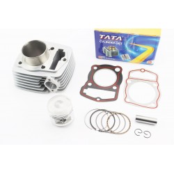 Цилиндр к-кт (цпг) CB125cc-56,5мм (высота цилиндра 68/97мм) (палец 15мм) TATA