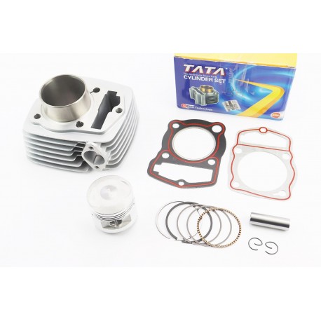 Цилиндр к-кт (цпг) CB125cc-56,5мм (высота цилиндра 68/97мм) (палец 15мм) TATA