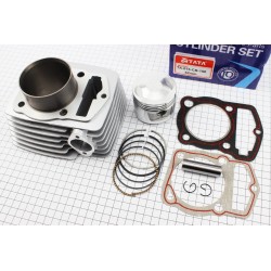 Цилиндр к-кт (цпг) CB150cc-62мм (высота цилиндра 69/97мм) (палец 15мм) TATA