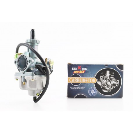 Карбюратор СВ/CG-150, d-27, дроссель ручной, с ускорительным насосом, (качественная копия) KEIHIN