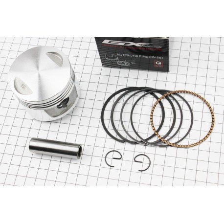 Поршень к-кт CB/CG150cc 62мм STD (висота 52,5мм, палець 15мм) GX-Viper