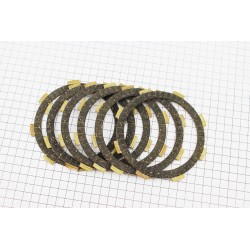 Диск зчеплення фрикційний 6шт, к-кт 150/200cc JIALING