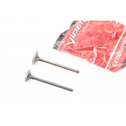 Клапана выпускная (H-89,5/ D-26), впускная (H-90,5/ D-30) к-кт 2шт CB-125/150cc GX-Viper