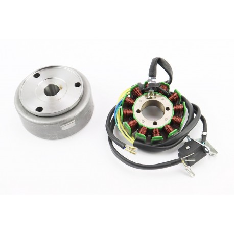 Магнето в сборе (генератор) CG200 Китай