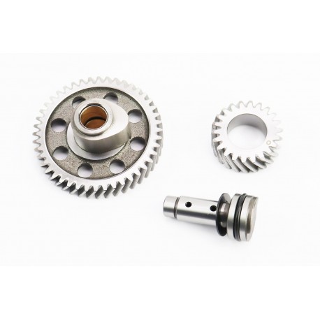 Розподільчий вал+палець+шестерня к-кт (3 деталі) Китай