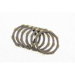 Диск зчеплення фрикційний 6шт, к-кт 150/200cc Китай