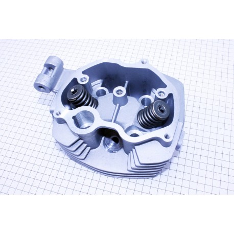 Головка циліндра 125cc-56,5мм+клапана к-кт Китай