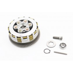 Сцепление, маховик в сборе (6 болтов, маховик 73 зуб.) ZUBR/F5 Китай