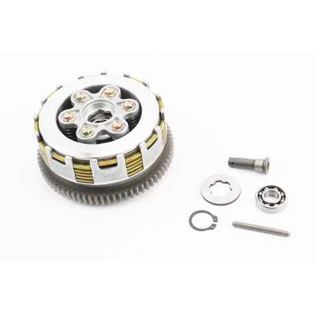 Зчеплення, маховик в зборі (6 болтів, маховик 73 зуб.) ZUBR/F5 Китай