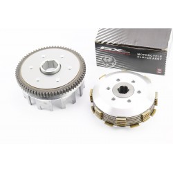 Сцепление, маховик в сборе (6 болтов, маховик 73 зуб.) ZUBR/F5 Viper