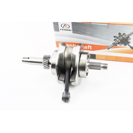 Коленвал+подшипники+шестерня CG-200cc FENGRI