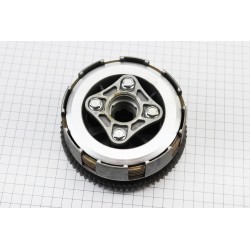 Зчеплення, маховик в зборі (4 болти, маховик 73 зуб.) Китай