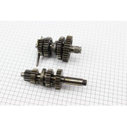 Коробка передач (два вали з шестернями), для двигунів LF140 Китай