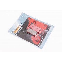 Тормозные колодки (дисковые) HUSQVARNA-CR 65/ KTM-SX 65/ SX 85, к-кт, красные YONGLI