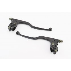 Важелі керма к-кт з кріпленням під дзеркало (М10 права-ліва) МОТО CG/CB, тип 2 Китай