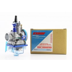 Карбюратор TUNING прозр. поддон PWK 28, d-28мм с мех. заслонкой, (качественная копия) KEIHIN