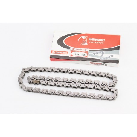 Цепь ГРМ CB-250 (3x4-102L) ZHENGHE
