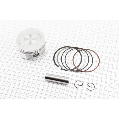 Поршень к-кт CB250cc 69мм STD (висота 49мм, палець 17мм) Китай