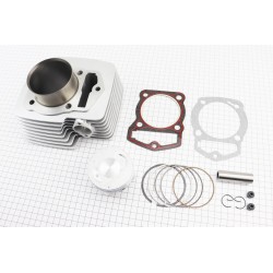 Циліндр к-кт (цпг) CB250cc-69мм (висота циліндра 77/109мм) (палець 17мм) (ZS169FMM) Китай