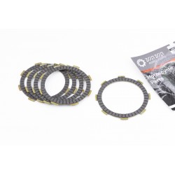 Диск сцепления фрикционный, к-кт 5шт СВ-125/150cc TATA