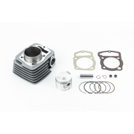 Циліндр к-кт (цпг) CB150cc-62мм (висота циліндра 69/97мм) (палець 15мм), сірий Китай