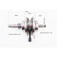 Коленвал+подшипники+шестерня CG-150cc TATA