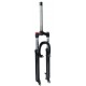 Вилка 26" Амортизаційна з локаутом disc/v-br ST 1-1/8 безрізьбова шток-260мм travel-100мм під ексцентрик чорний FSD LJ-641 (стал
