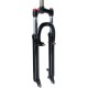 Вилка 26" Амортизаційна з локаутом disc/v-br ST 1-1/8 безрізьбова шток-260мм travel-100мм під ексцентрик чорний FSD LJ-641 (стал