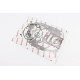 Прокладки двигателя CG-125cc-56,5мм, к-кт 18 деталей premium gaskets