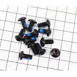 Болт тормозного диска M5x10мм, под ключ Т25, 12шт. к-кт, черный Китай