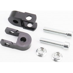 Удлинитель заднего амортизатора 25мм к-кт 2шт, чёрный Китай