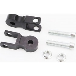 Удлинитель заднего амортизатора 45мм к-кт 2шт+болты+гайки, чёрный Китай