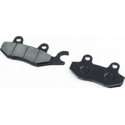 Тормозные колодки (дисковые) левое ухо, Viper/CG/СВ/HONDA-LS125/NSR 50/MBX 50/LIFAN/KYMCO-Pulsar/LONCIN, к-кт 2шт Китай