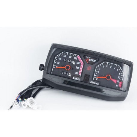 Спидометр ZS-125J (тахометр электронный), 4 фишки Китай