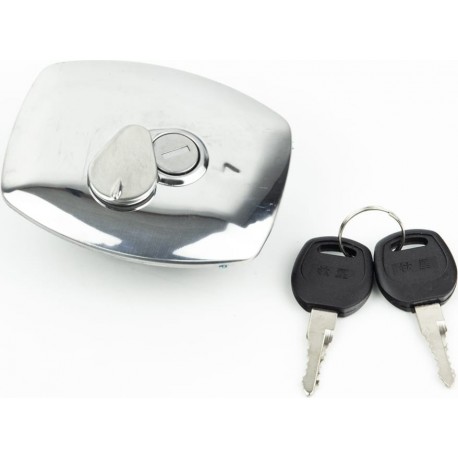 Крышка бака топливного прямоугольная к-кт (корпус метал) Китай