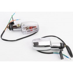 Поворотник (пластик), к-кт 2шт 125J с креплением GXmotor