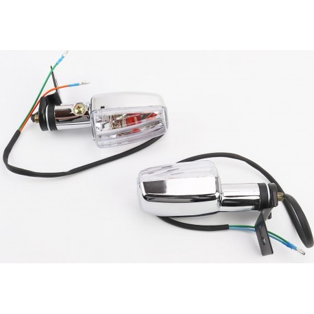 Поворотник (пластик), к-кт 2шт 125J с креплением GXmotor