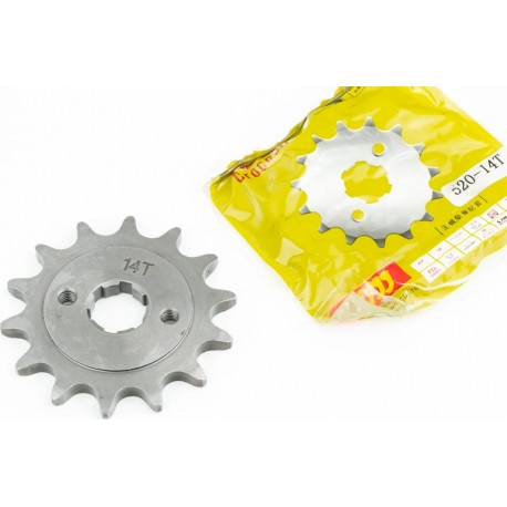 Зірка передня CG/CB-520H-14T (шліц 4мм) Loncin LX200GY-3 Crocodil