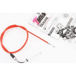 Трос газа (трос 99см/ кожух 89см), красный TMMP