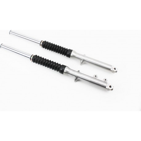 Вилка передня (перо) ліве, праве к-кт 2шт, (диск.гальмо) 715мм, сірий Китай