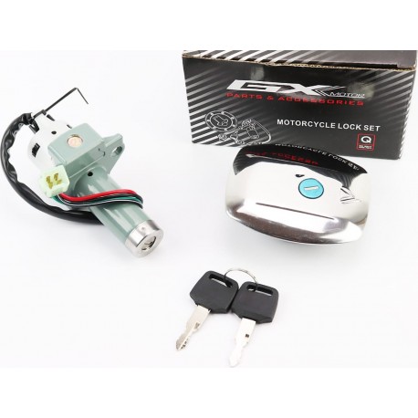 Замки до-кт (запалювання, кришка бака прямокутна) 125J GXmotor