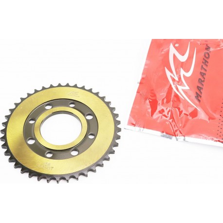 Зірка задня WY125-428-41T-d-58/ 4отв.*90мм "гартована" (ZS125J спиці) тип 1 MARATHON