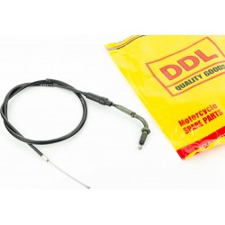 Трос газа (трос 100см/ кожух 90см), с резьбой DDL