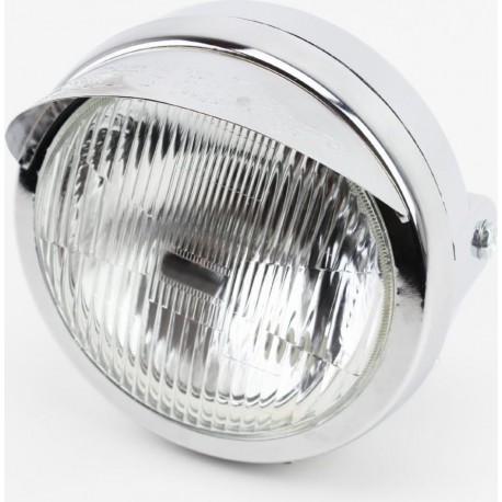 Фара передня в зборі кругла 185мм тип 3 Китай