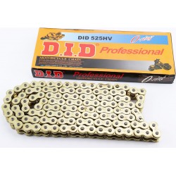 Цепь привода колеса 525НVOx120L GOLD (с сальниками) D.I.D.