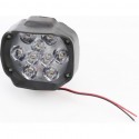 Фара дополнительная светодиодная влагозащитная-9 LED, (77x64мм) с креплением Китай.